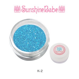 Sunshine Babe 글리터 파우더 4g K-2 블루