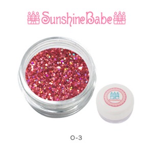 Sunshine Babe 글리터 파우더 2g O-3 핑크