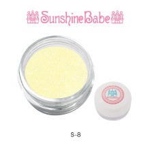 Sunshine Babe 글리터 파우더 2g S-8 M 옐로우