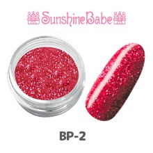 Sunshine Babe 글리터 파우더 2g BP-2 핑크 스파클