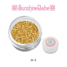 Sunshine Babe 글리터 파우더 4g M-5 골드