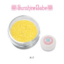 Sunshine Babe 글리터 파우더 4g K-7 옐로우
