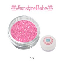 Sunshine Babe 글리터 파우더 4g K-6 핑크