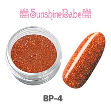 Sunshine Babe 글리터 파우더 2g BP-4 오렌지 스파클