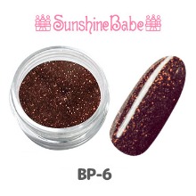 Sunshine Babe 글리터 파우더 2g BP-6 브라운 스파클