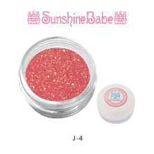 Sunshine Babe 글리터 파우더 4g J-4 레드