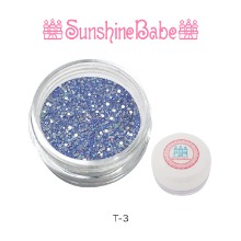 Sunshine Babe 글리터 파우더 4g T-3 블루