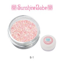 Sunshine Babe 글리터 파우더 4g S-1 핑크