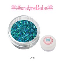 Sunshine Babe 글리터 파우더 2g O-5 블루