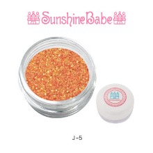 Sunshine Babe 글리터 파우더 4g J-5 오렌지