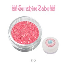 Sunshine Babe 글리터 파우더 2g K-3 로즈