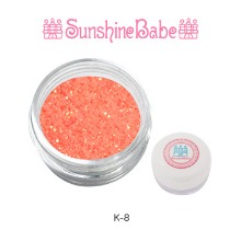 Sunshine Babe 글리터 파우더 4g K-8 오렌지